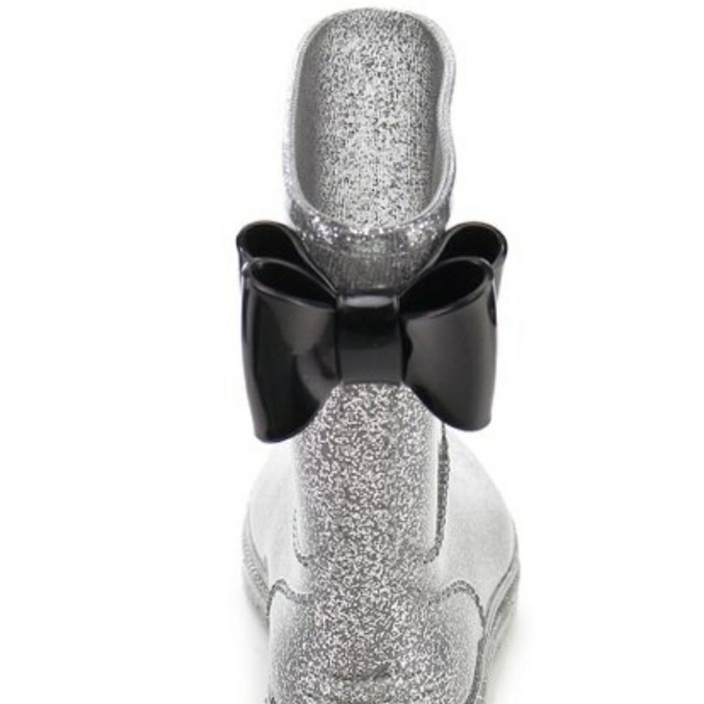 JELLY BEANS Silver Glitter Tradon Rain/Snow Boots - Picture 5 of 7